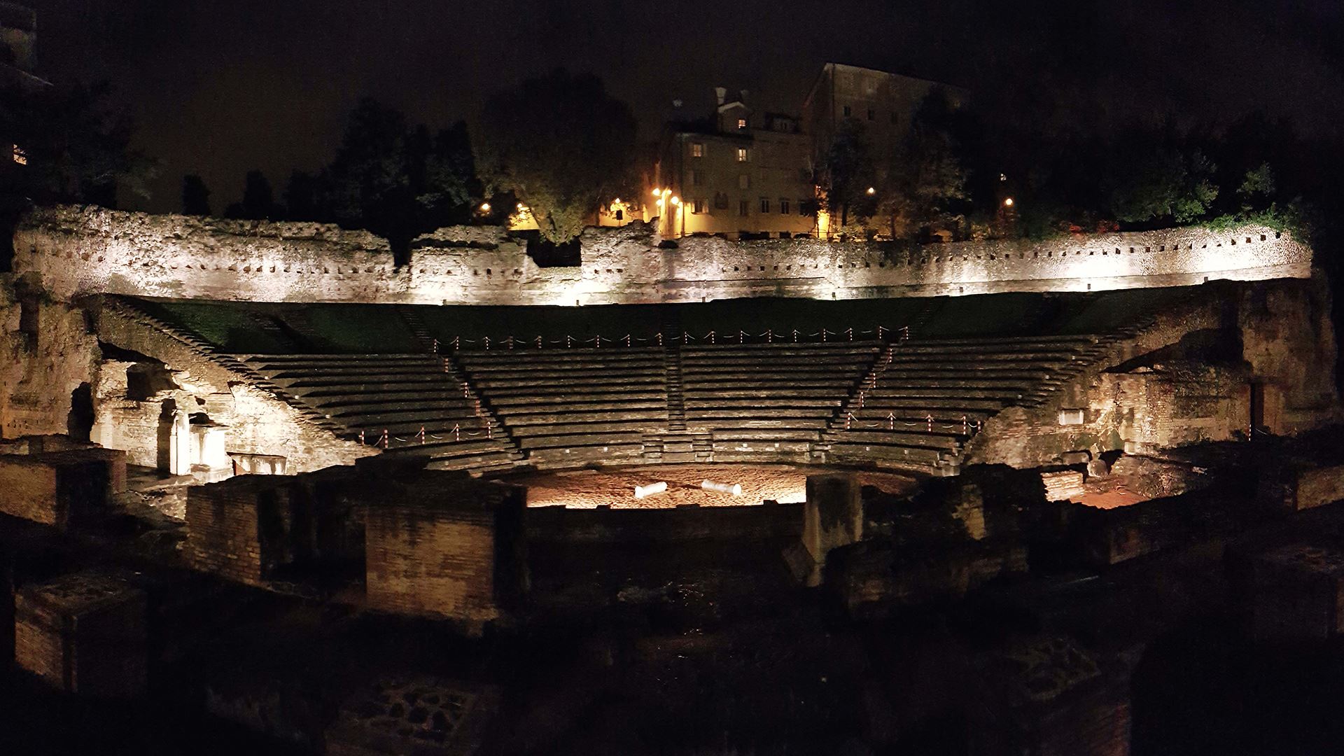 Teatro Romano by night - Trieste 